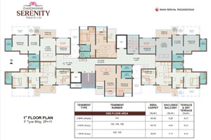 1st Floor (Odd) Plan